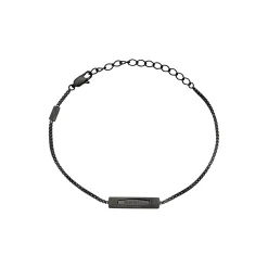 URBANCORE-STAINLESS STEEL BRACELET - BLACK COLORED