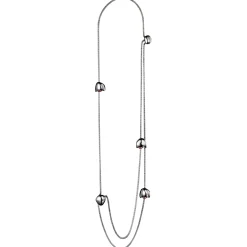WATERFALL-MULTIWEARABLE SHINY STAINLESS STELL NECKLACE