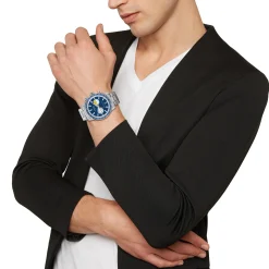 ZONE-DUAL TIME GENT 42 MM